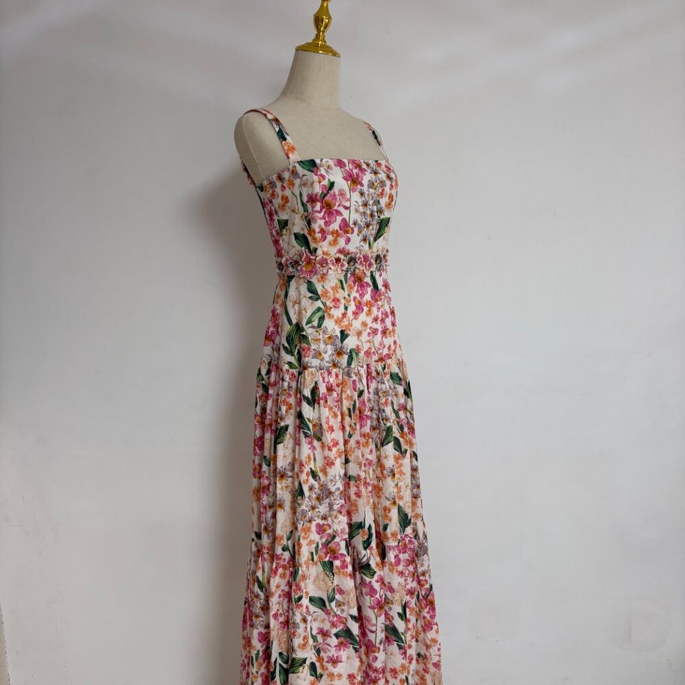 Agua by Agua Bendita Floral Print Maxi Dress - Picture 7 of 13